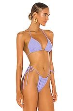 Riot Swim Bixi Bikini Top In Purple Revolve