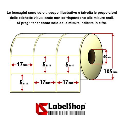 Etichette In Carta Vellum Per Stampa A Trasferimento Termico