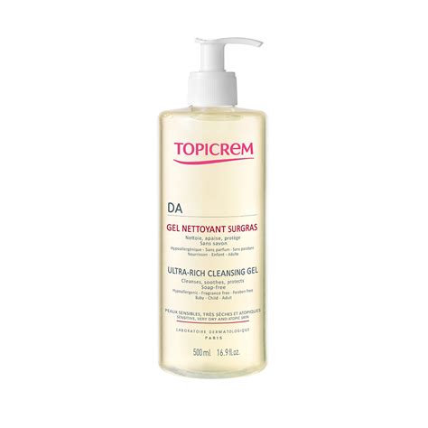 Topicrem Da Ultra Rich Cleansing Gel 500ml