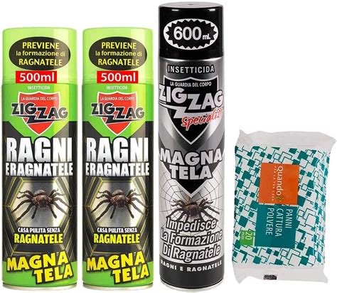 Zig Zag Set Magnatela Insetticida Per Ragni E Ragnatele Ad Alta