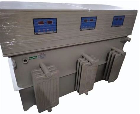 25 KVA Three Phase Servo Voltage Stabilizer At 45000 Servo Voltage