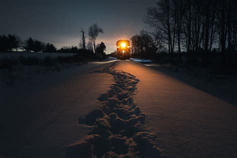 Night on The Railroad — Railroad Photography by Ryan Gaynor