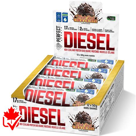 Perfect Sports Diesel Protein Bars BOX of 12 — Popeye's Supplements Ontario