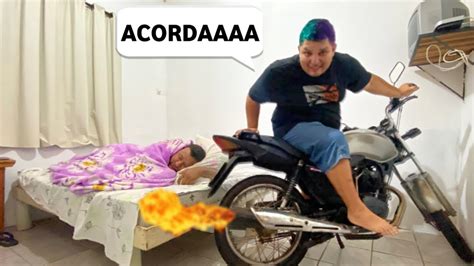 Acordei Meus Amigos A Minha Moto S O Cano Youtube