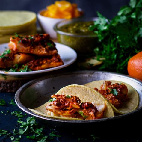 Adobo Fish Tacos With Citrus And Crispy Fried Onions