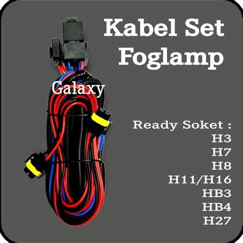 Jual Kabel Relay Set Foglamp By Relay Hella Kode Br Shopee Indonesia