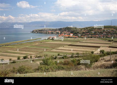 Lake Ohrid Albania Stock Photo - Alamy