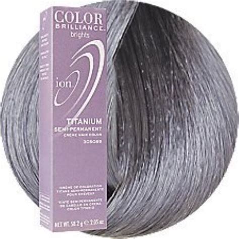 Ion Hair Color Titanium Hair Gray Scale And Pastels Hair Color