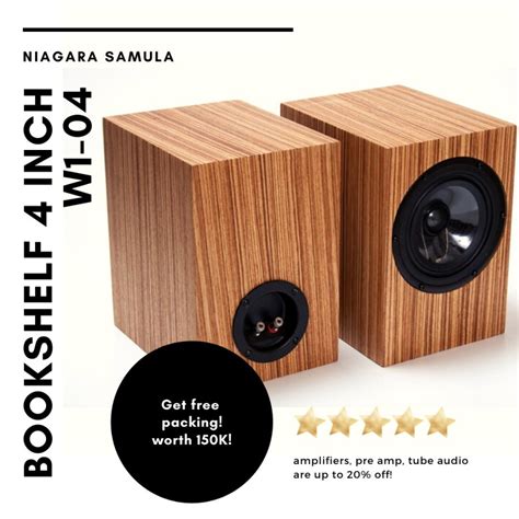 Jual Speaker Inch Way Bookshelf Pasif Passive Hifi Monitor Studio