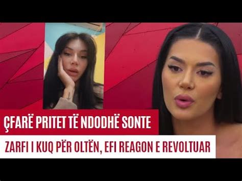 Zarfi i kuq për Oltën Efi reagon e revoltuar çfarë pritet të ndodhë