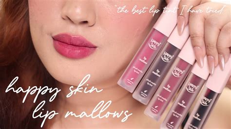 The BEST Lip Tint New Shades Of Happy Skin Plush Matte Lip Tint Review