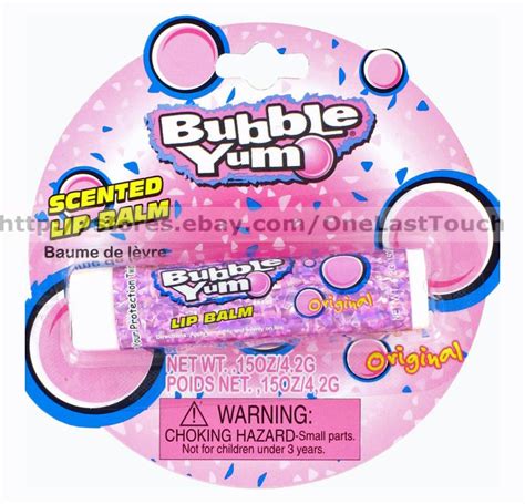 Lotta Luv Lip Balmgloss Bubble Yum Chewing Gum Scented Original