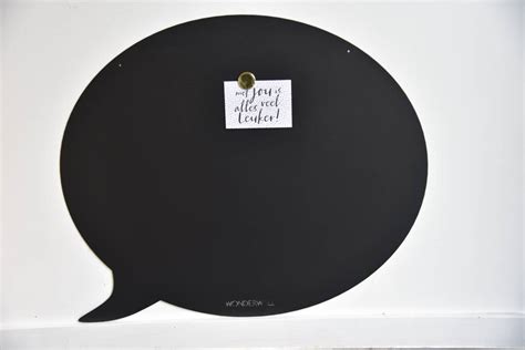 Fab Wonderwall Tableau Magnetic Noir Bulle X Cm Special