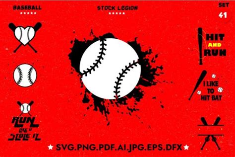 41 Baseball Bundle Graphic By Sidd77 · Creative Fabrica