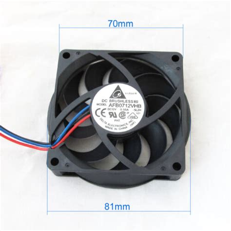 Pc Delta Cpu Heatsink Modual Dc Fan Afb Vhb X X Mm V