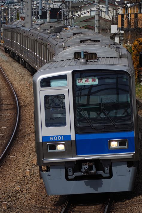 2nd Train 【西武】6000系6101f 武蔵丘車両検修場出場試運転の写真 Topicphotoid 26743