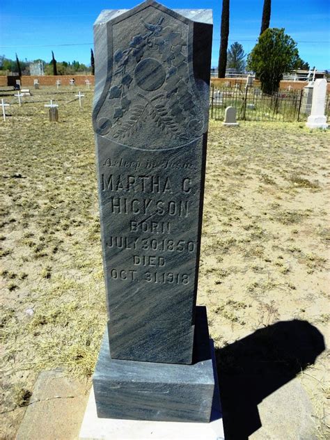 Martha Catherine Walker Hickson Find A Grave Memorial