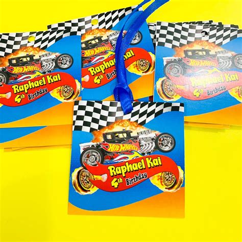 Jual Hot Wheels Thanks Card Birthday Tag Card Souvenir Hampers Kartu Ucapan Terima Kasih Ulang