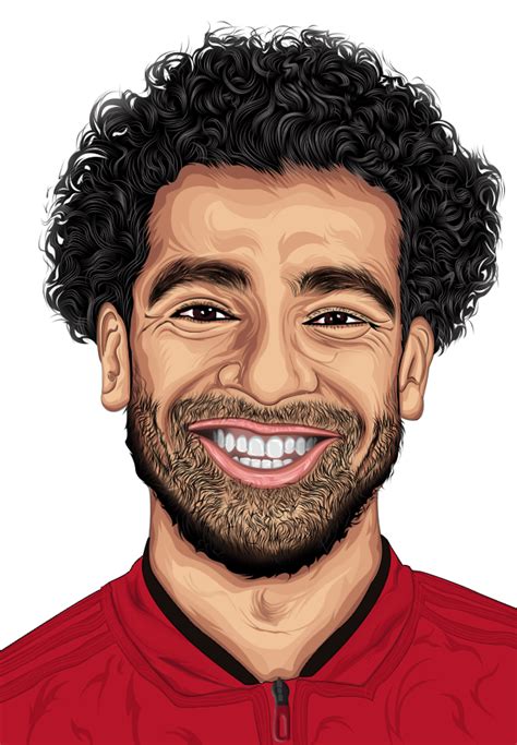 Mohamed Salah Vector Art On Behance