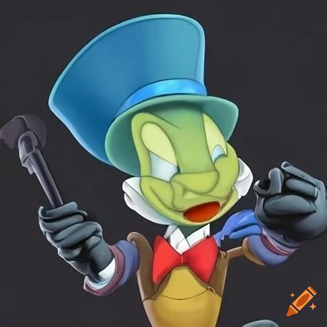 Angry Jiminy Cricket