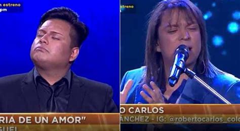 El Imitador De Luis Miguel Lleg Al Programa Para Retar Al Imitador De