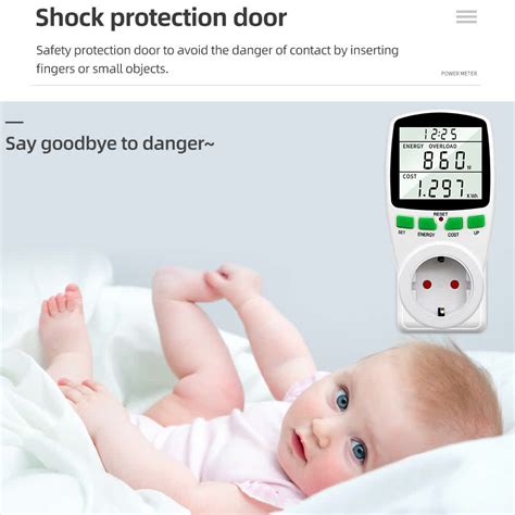Счетчик в розетку Veker VA083EU
