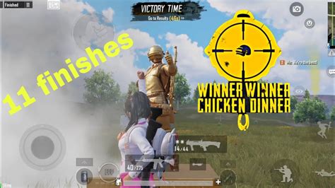 Bgmi Update Gameplay Chicken Dinner With Finishes Bgmi