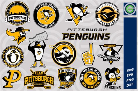 NHL Pittsburgh Penguins SVG, SVG Files For Silhouette, Pittsburgh ...