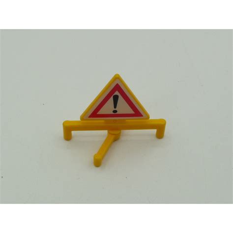 Playmobil Panneau Signalisation Pompier