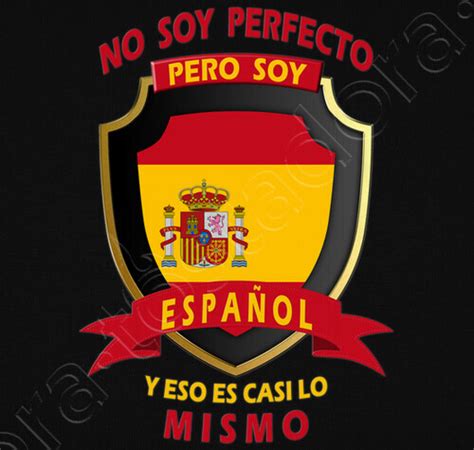 Camiseta No Soy Perfecto Soy Español Chico Latostadora