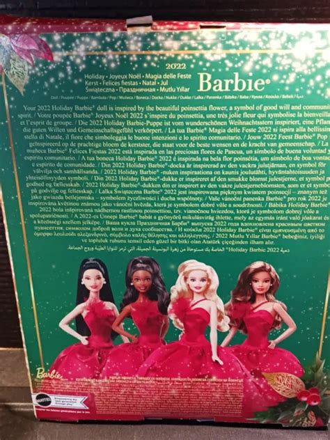 MATTEL POUPEE Barbie Blonde Signature Noel 2022 Neuve EUR 42 00