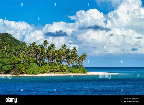 Tropical Island Yasawa Island Fiji Stock Photo Alamy