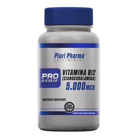 Vitamina B12 Cianocobalamina 5000 Mcg 120 Capsulas Original Shopee