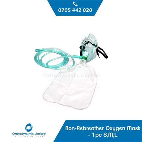 Non Rebreather Oxygen Mask 1pc Sml Orthodynamic Limited