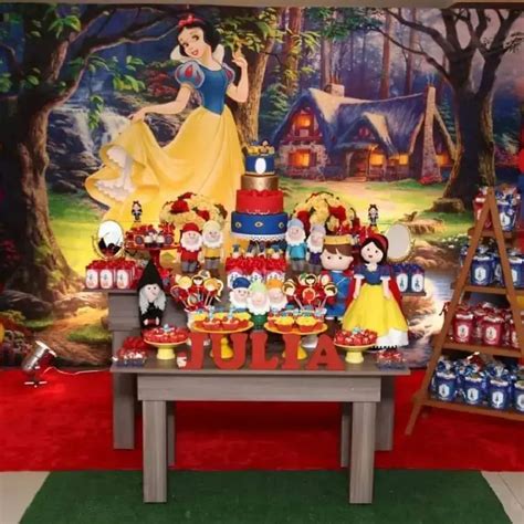 Festa Branca De Neve Fotos E Dicas De Decora O Para Sua Festa