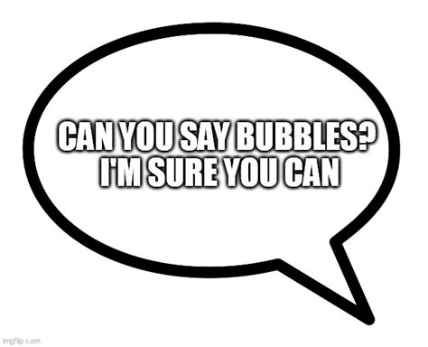 Speech Bubble Transparent Imgflip