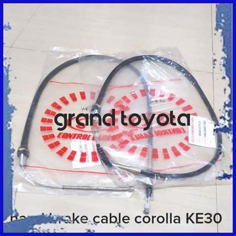 Jual KABEL REM TANGAN COROLLA KE30 SET GT Shopee Indonesia