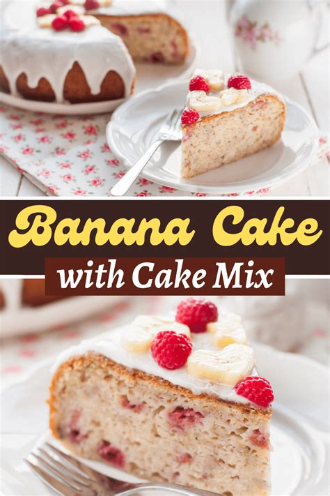 Banana Cake (with Cake Mix!) - Insanely Good