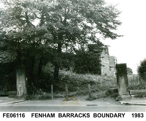 Fenham Barracks Boundary Wall West Newcastle Picture History