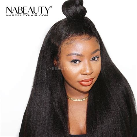 Kinky Straight Brazilian Virgin Hair Bundles Nabeautyhair