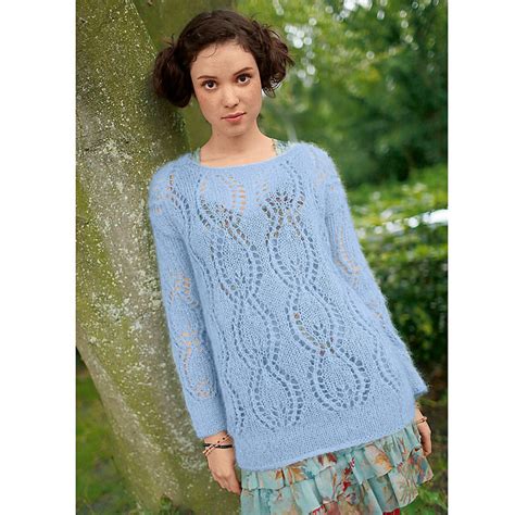 Ravelry 17 Pullover Mit Lochmuster Pattern By Susanne Schmidt Guttandin