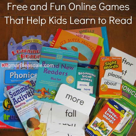 Free and Fun Online Games That Teach Kids to Read