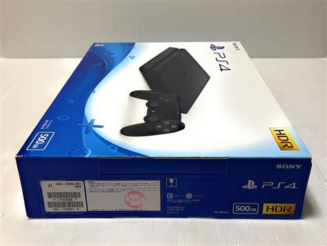 Yahooオークション 【新品】playstation4 ジェット・ブラック 500gb