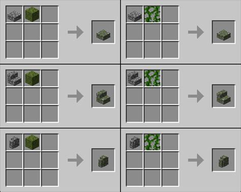 Minecraft Mossy Stone Brick