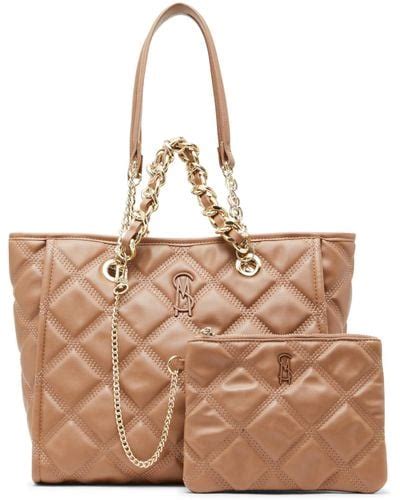 Natural Steve Madden Tote Bags For Women Lyst