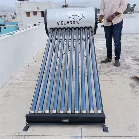 100lpd V Guard Win Hot Aux Pro Series Solar Water Heater At Rs 22000