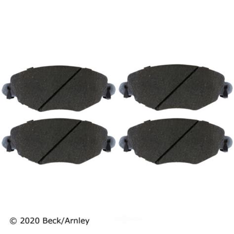 Frt Prem Brake Pads Beck Arnley 085 1743 Ebay