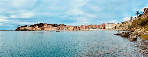 Sestri Levante Bay Of Silence Stock Image Image Of Levante Ocean