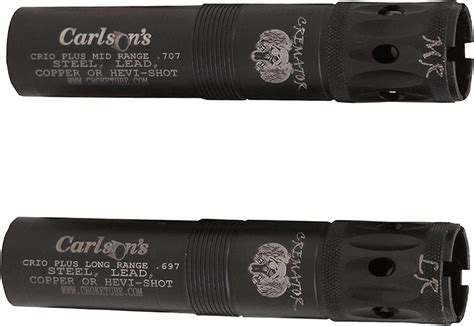 Carlson Cremator Ported Waterfowl Choke Tube Ga Benelli Crio Plus Mr