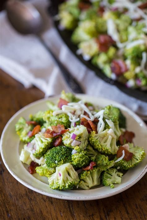 Broccoli Bacon Salad Nutmeg Nanny